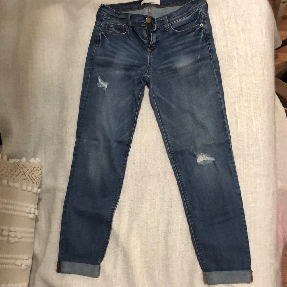 mid rise jeans